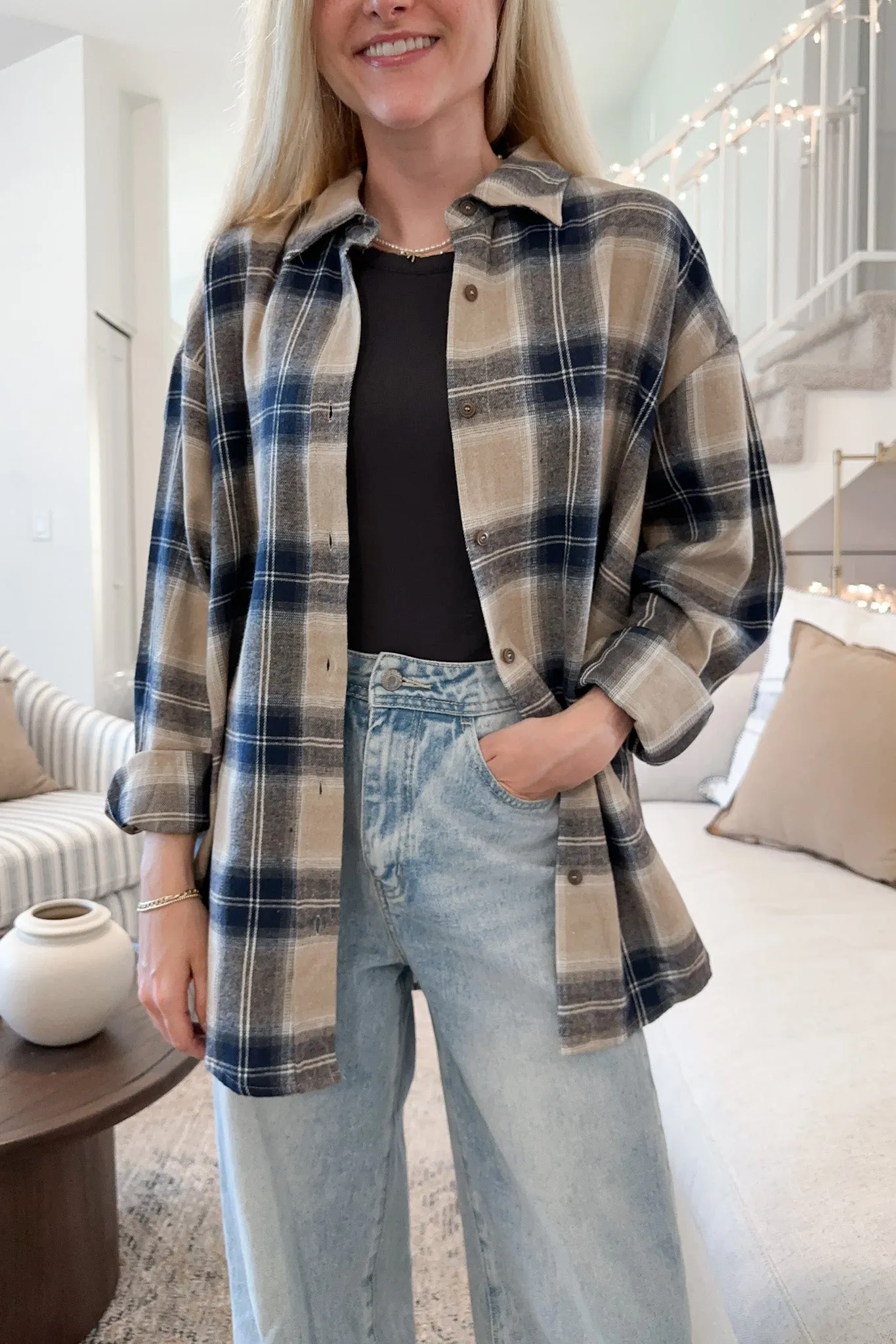 Auggie Plaid Button Down Shirt