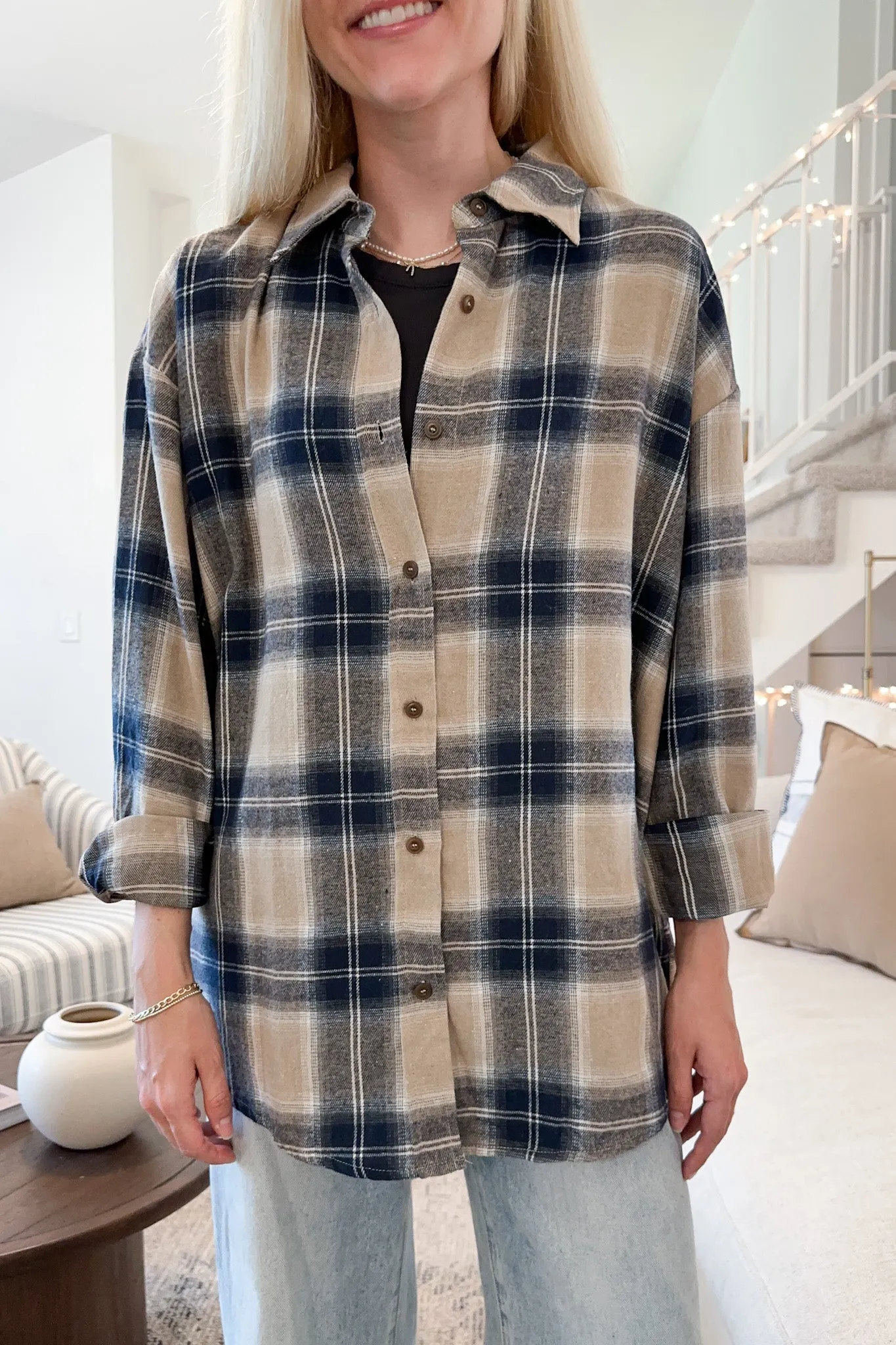 Auggie Plaid Button Down Shirt