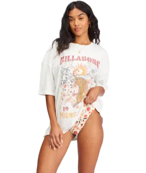 Billabong Midnight Sun Tee-Salt Crystal