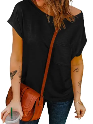 Black Rhinestone Skull Graphic Tee