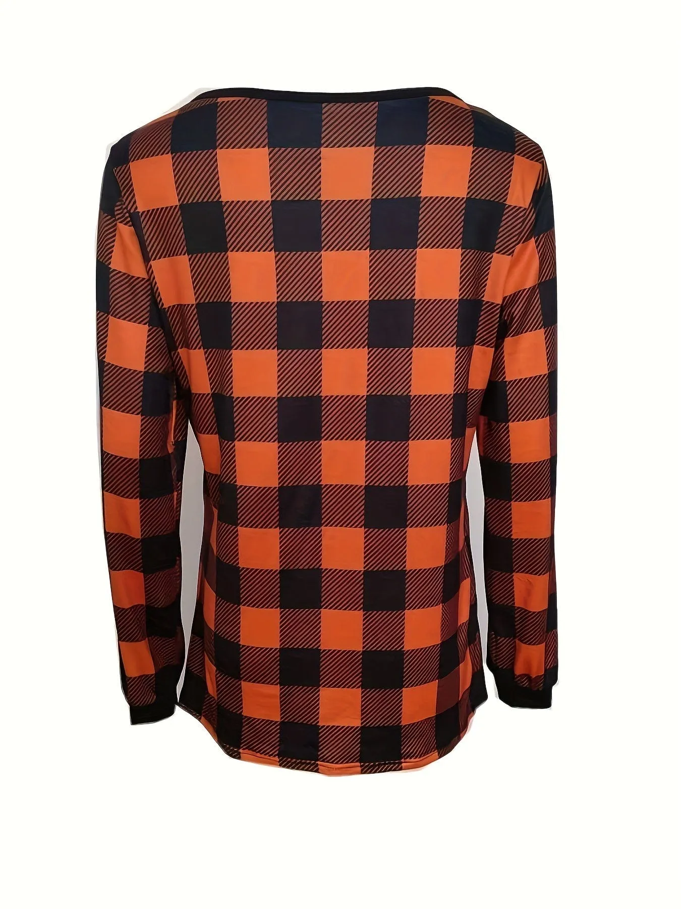 Buffalo Plaid Tunic Top