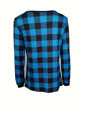 Buffalo Plaid Tunic Top