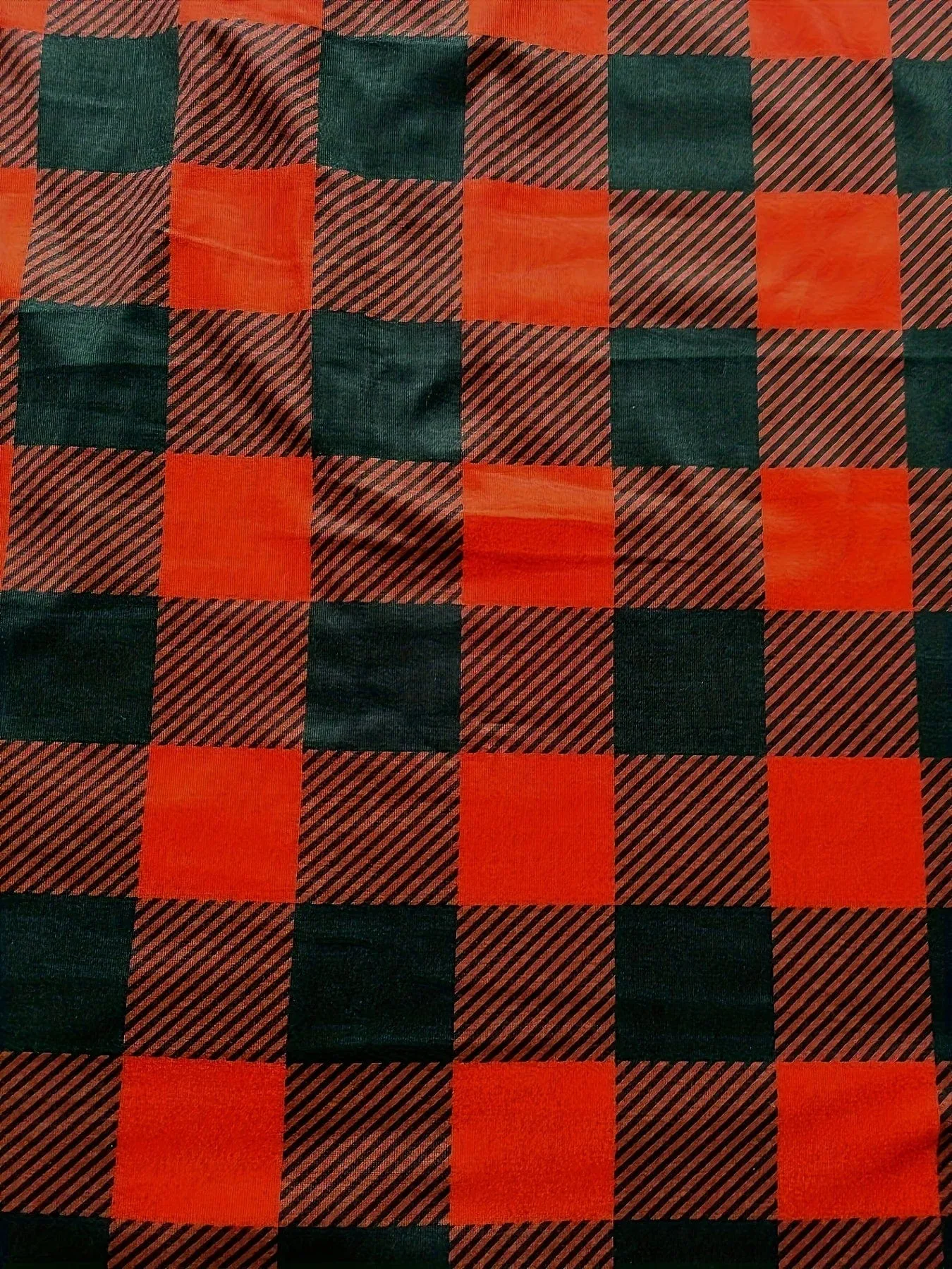Buffalo Plaid Tunic Top