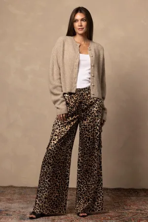 Delma Silk Cargo Pant