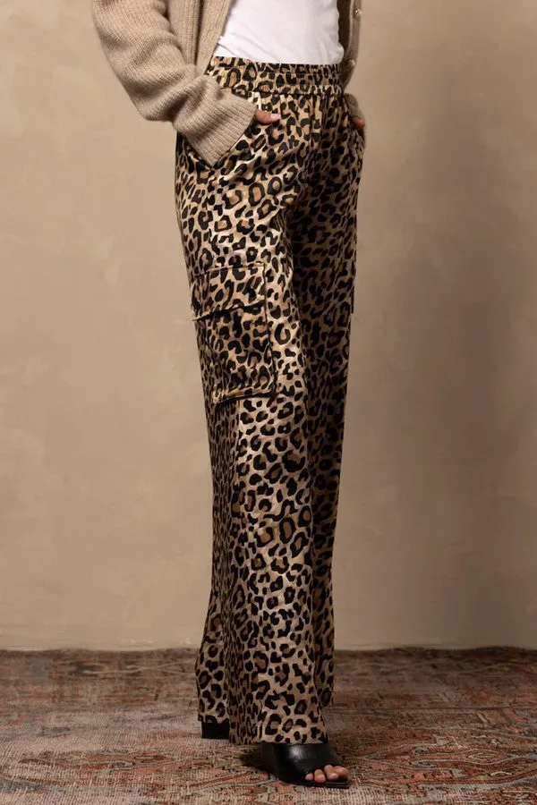 Delma Silk Cargo Pant
