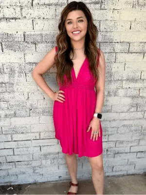 Elegantly Pink Dress