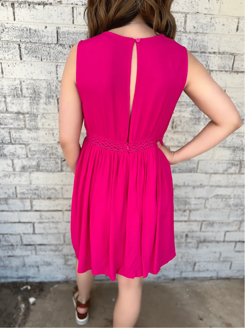 Elegantly Pink Dress