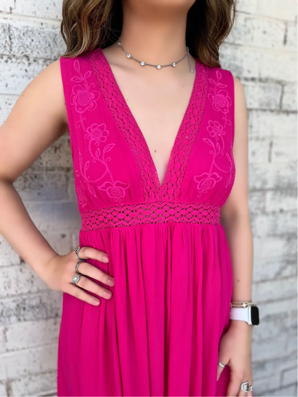 Elegantly Pink Dress