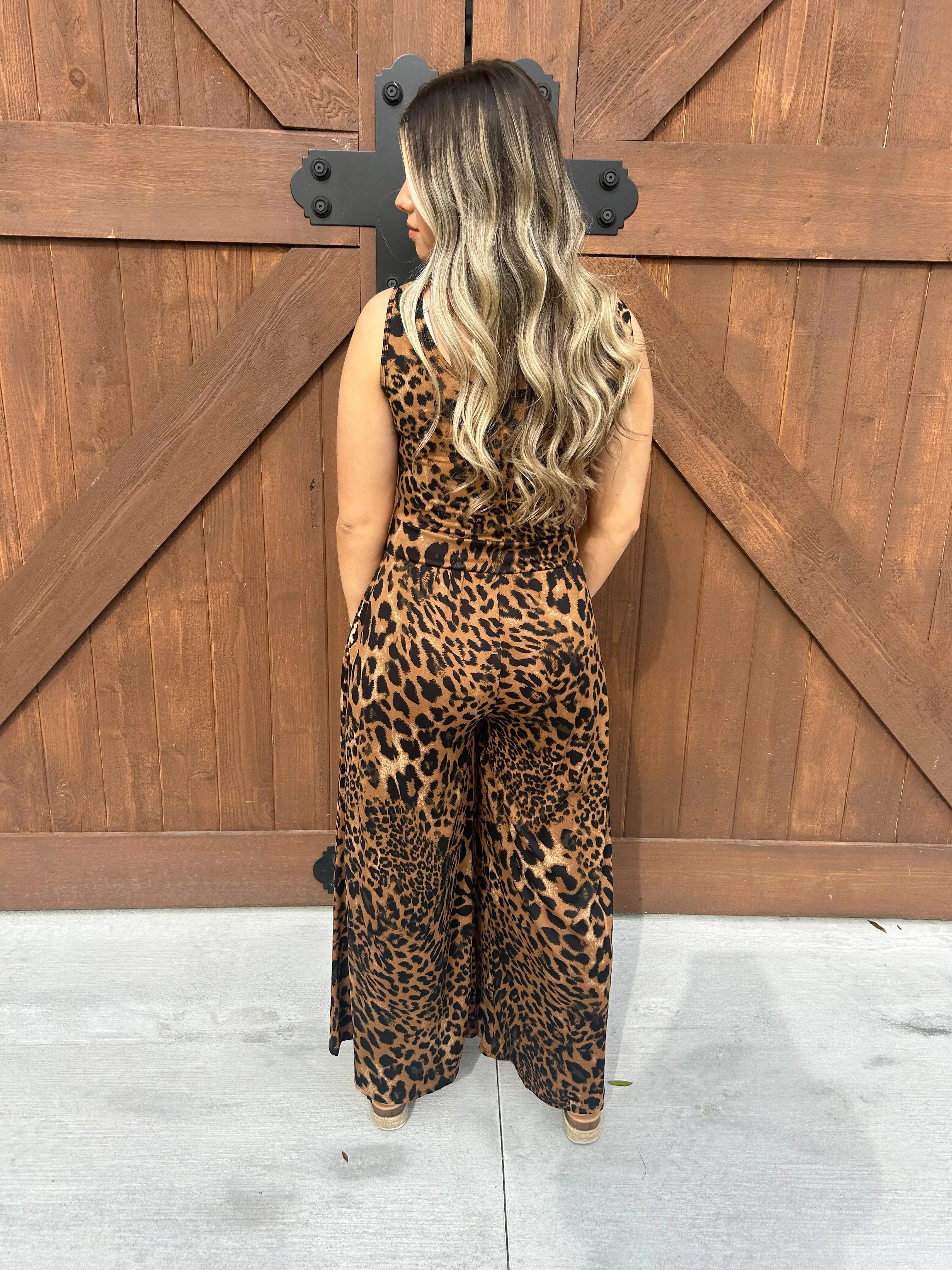 Lovely Leopard Jumpsuit