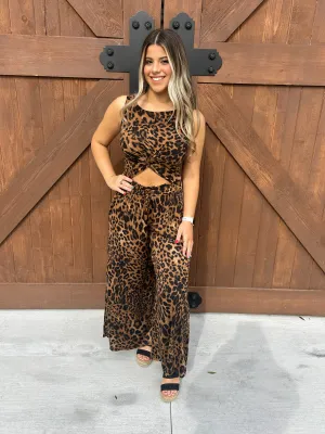 Lovely Leopard Jumpsuit