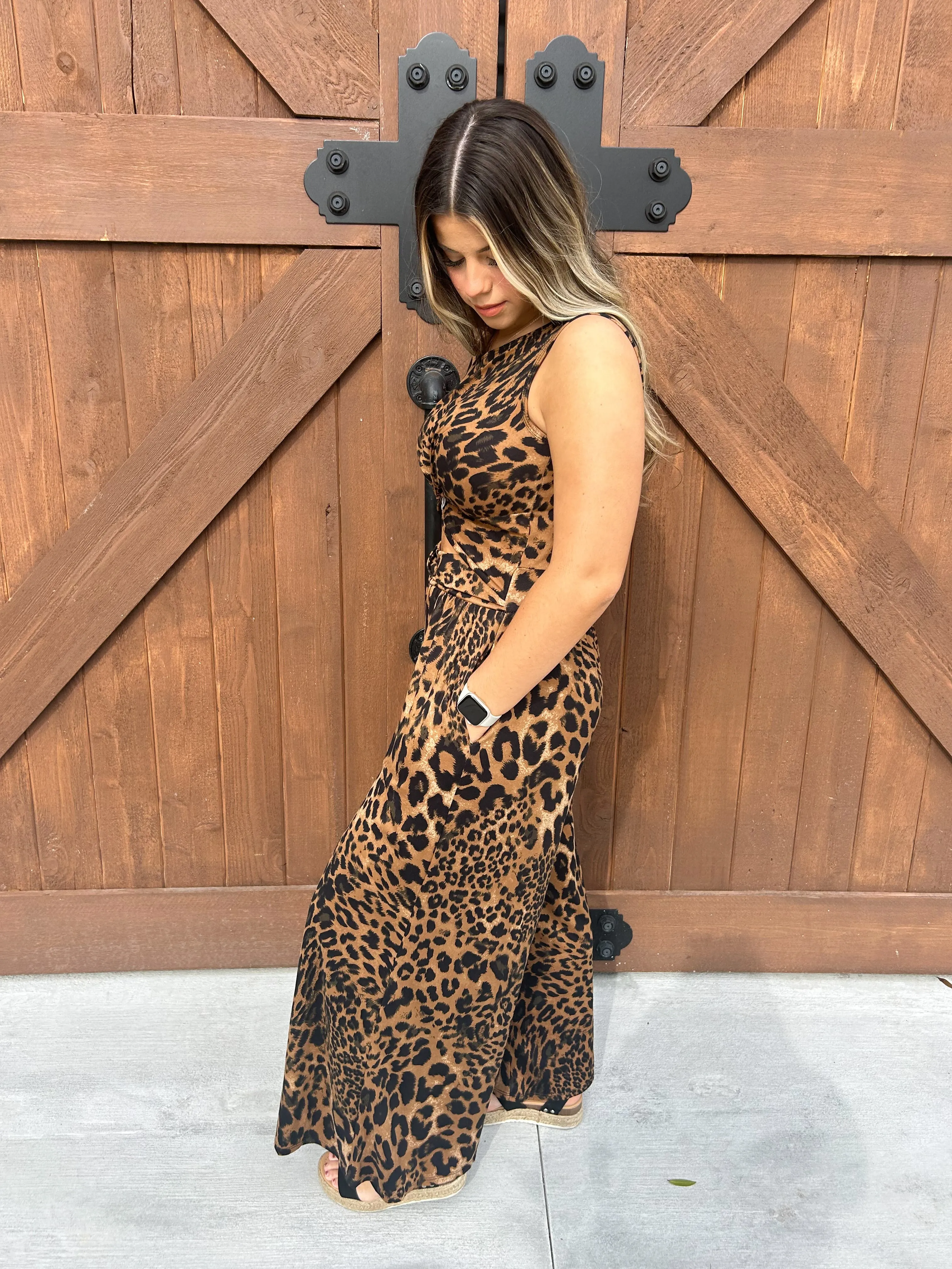 Lovely Leopard Jumpsuit