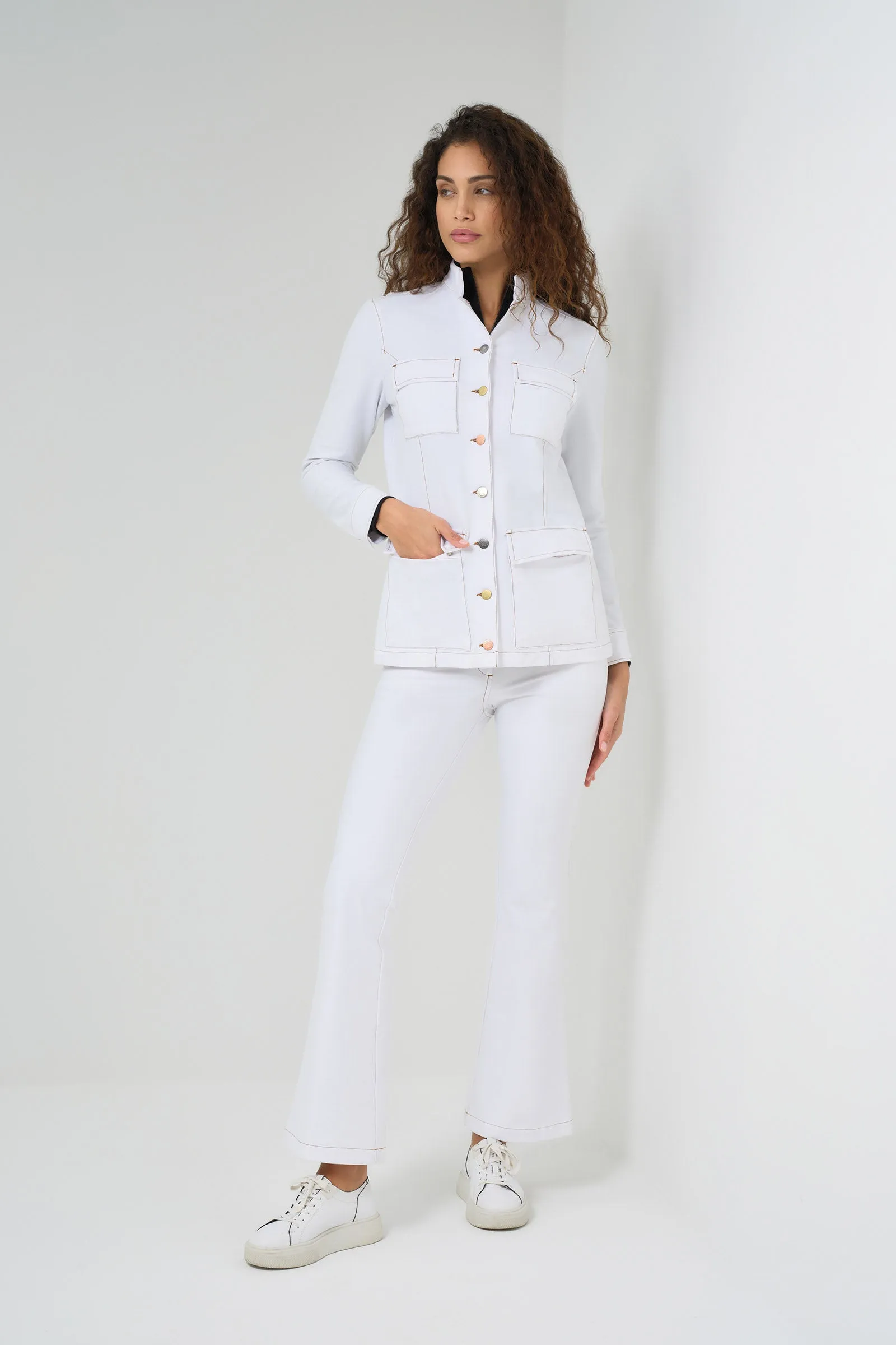 Luvan Performance Denim Utility Jacket