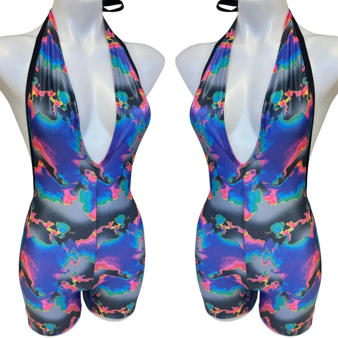 MIRAGE | Playsuit | Halter Romper | Festival Outfit | Rave Jumpsuit | Boho