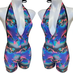 MIRAGE | Playsuit | Halter Romper | Festival Outfit | Rave Jumpsuit | Boho