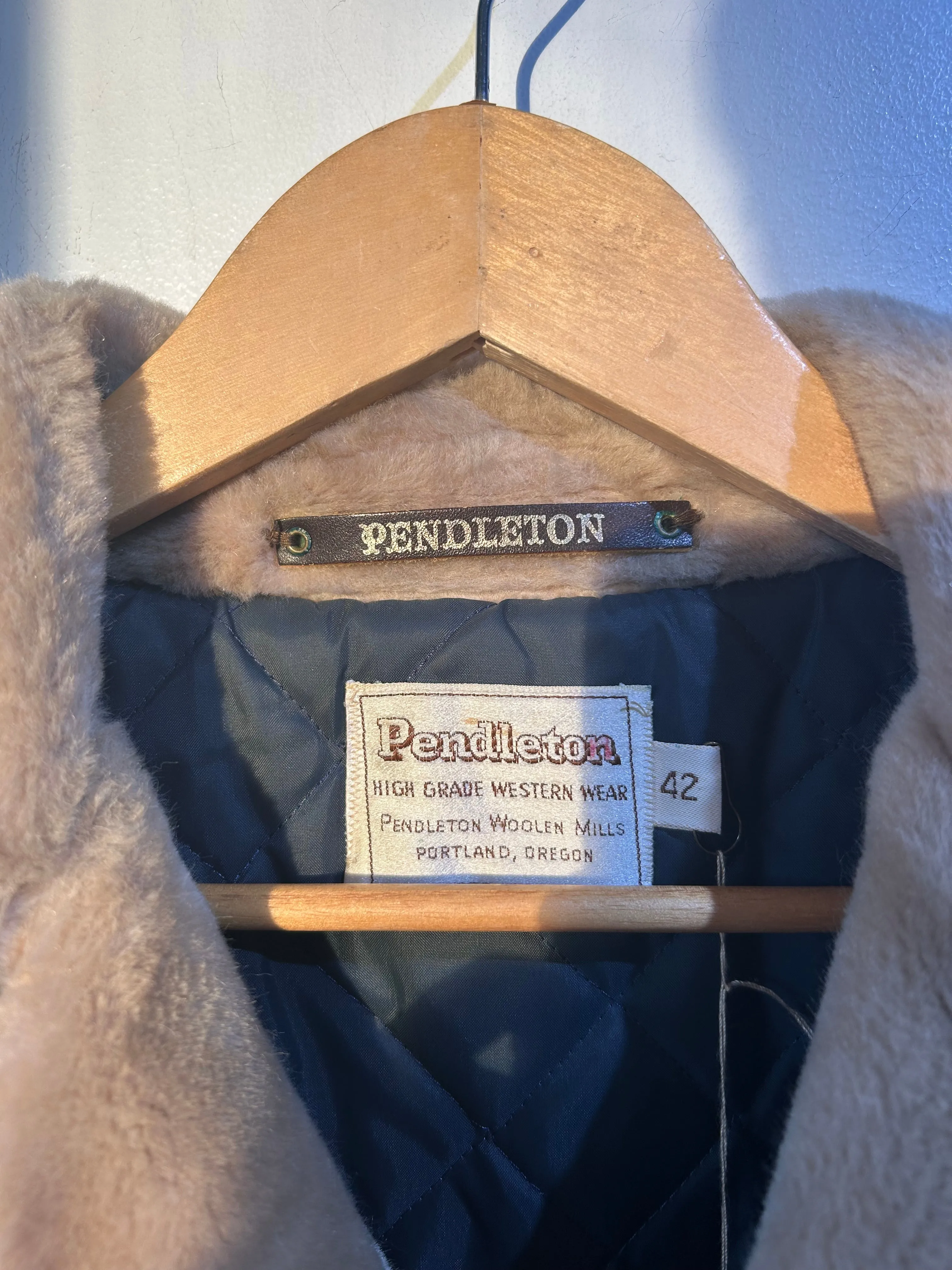 Vintage Pendleton Southwest Pattern Wool Coat